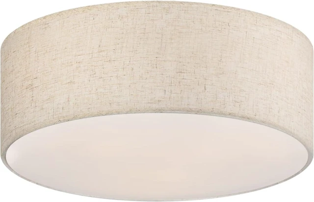 Main image of 18'' Flush Mount Ceiling Light Modern Drum Ceiling Light Fixture