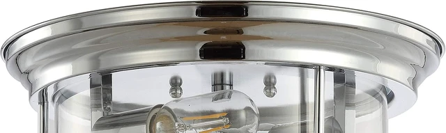 Alt view image 7 of 7 - JONATHAN Y Lauren Ceiling Light 13.25", Chrome