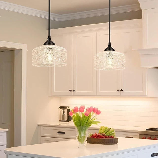 Alt view image 2 of 7 - Daunton Vintage Kitchen Pendant Lights Over Sink Pendant Lights for Kitchen