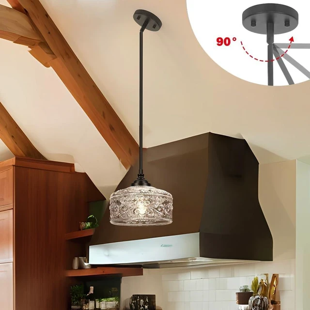 Alt view image 3 of 7 - Daunton Vintage Kitchen Pendant Lights Over Sink Pendant Lights for Kitchen