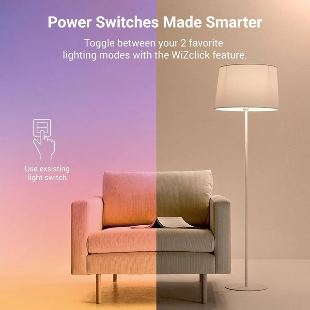 Alt view image 6 of 7 - HALO RL LED Recessed Lighting 5/6 in Smart WiFi RGBWW Canless ceiling Light