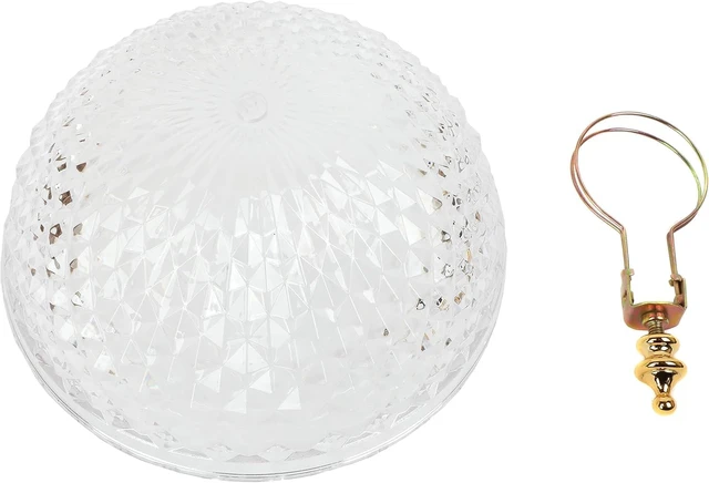 Alt view image 2 of 5 - Elegant Clip On Ceiling Light Cover, Clear