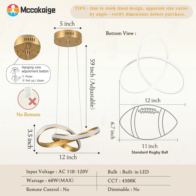Alt view image 4 of 7 - Modern LED Pendant Light Fixture Contemporary Round Ring Chandelier Nickel with 4500K and 59in Height Adjustable Hanging Lamp for Kitchen Island Hallway Foyer Closet Corridor