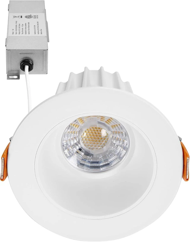 Main image of Maxxima 2" Recessed Anti-Glare LED Downlight, White, 600 Lumens, 5 CCT