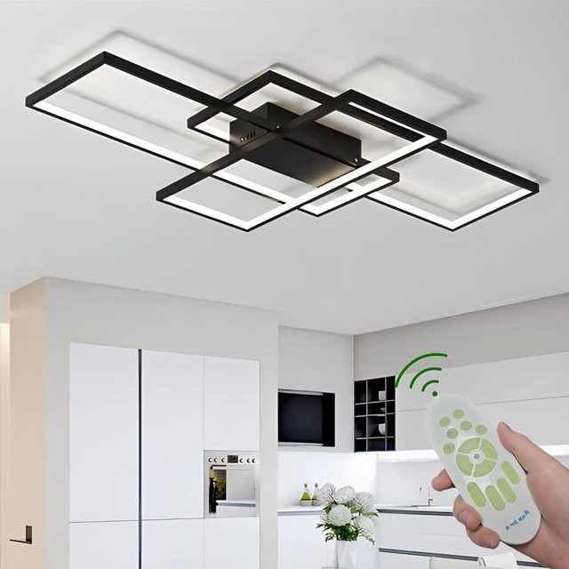 Main image of 31 45W Modern Ceiling Light 3000-6500K Dimmable Kitchen Light Fixtures