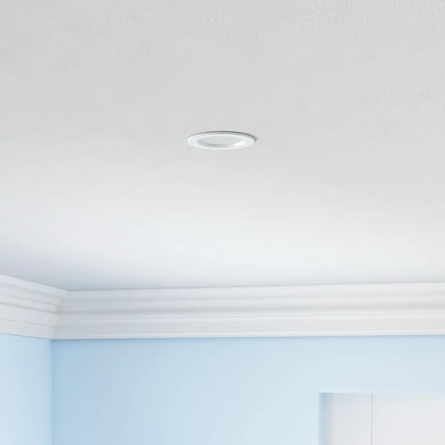 Alt view image 2 of 7 - 3 Inch LED Recessed Lighting, Dimmable Downlight 5W (40W Halogen Equivalent), CRI 80, 3000K Warm White, Ceiling Light with LED Driver (10 Pack)