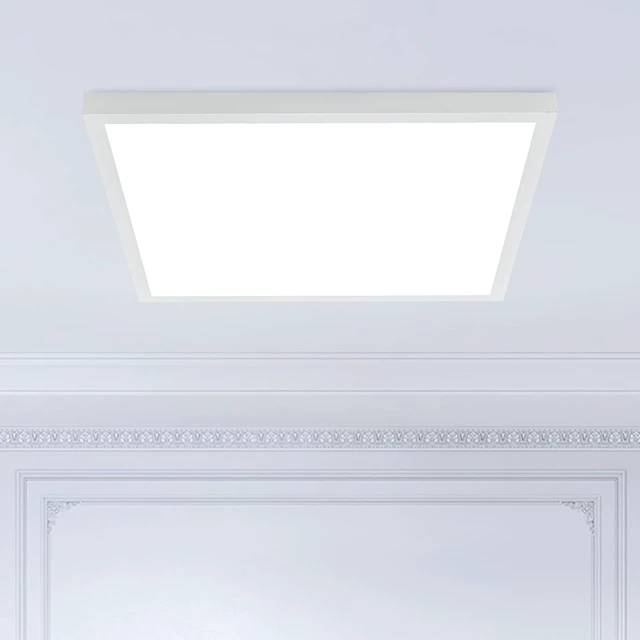 Alt view image 2 of 7 - 2x2 FT LED Flat Panel Light Surface Mount Dimmable, 4-Pack