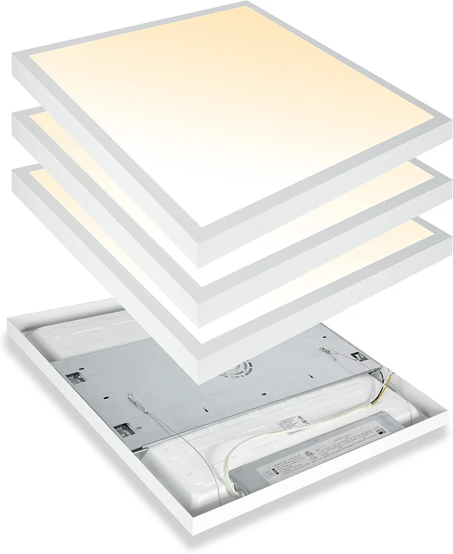 Main image of 2x2 FT LED Flat Panel Light Surface Mount Dimmable, 4-Pack