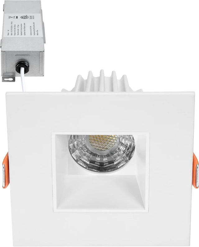 Main image of Maxxima 2" Recessed Anti-Glare LED Downlight, White, 500 Lumens, 5 CCT