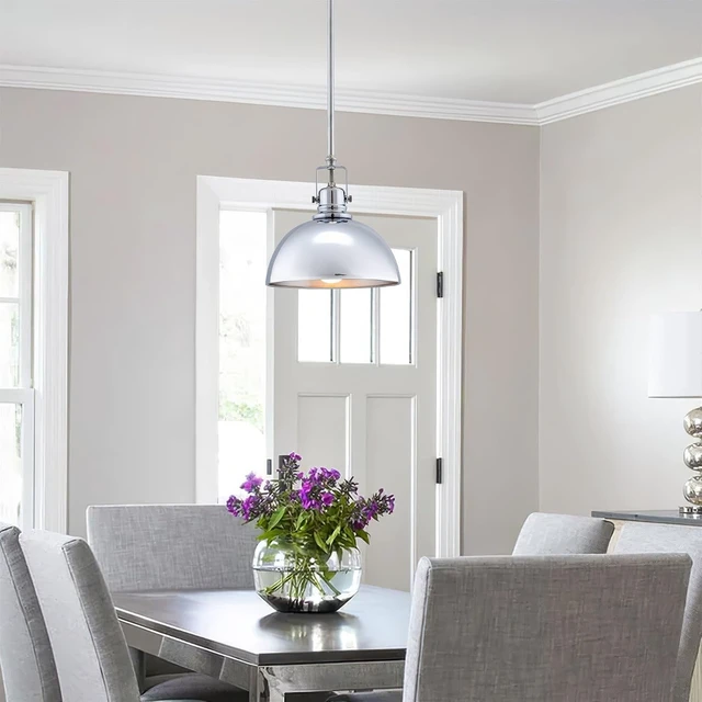 Alt view image 6 of 7 - Kira Home Belle 9" Modern Industrial Mini Pendant Light for Kitchen Island