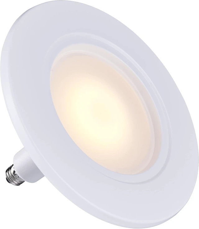Alt view image 5 of 6 - Satco S9599 LED LightBulb, 12W, 5-6" Trim, Downlight Retrofit, Long Life up to 25000 Hours, 2700 Kelvin Temp, Warm White Color, MOD 8-1/4", 6" MOL, Dimmable, Medium E26 Base, Pack of 2
