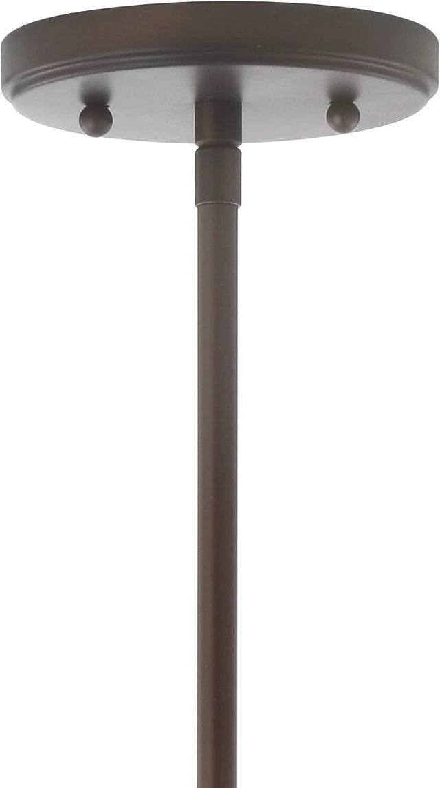 Alt view image 7 of 7 - JONATHAN Y Kurtz 1-Light Schoolhouse Pendant 9.5", Oil Rubbed Bronze