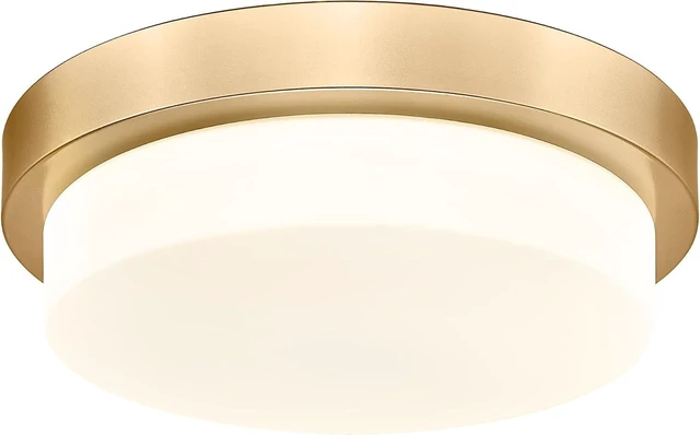 Main image of 13" Gold LED Flush Mount Ceiling Light, 24W, 5CCT