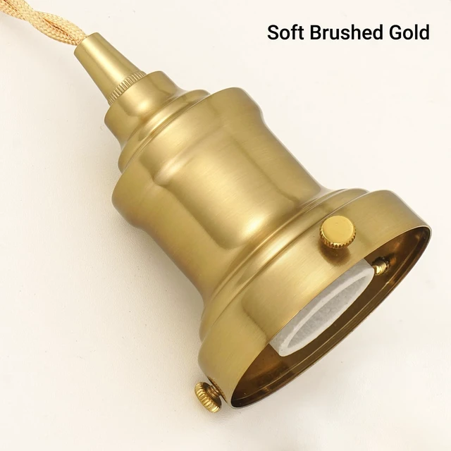 Alt view image 6 of 7 - Vintage Pendant Lights for Kitchen Gold Hanging Light for Hallway