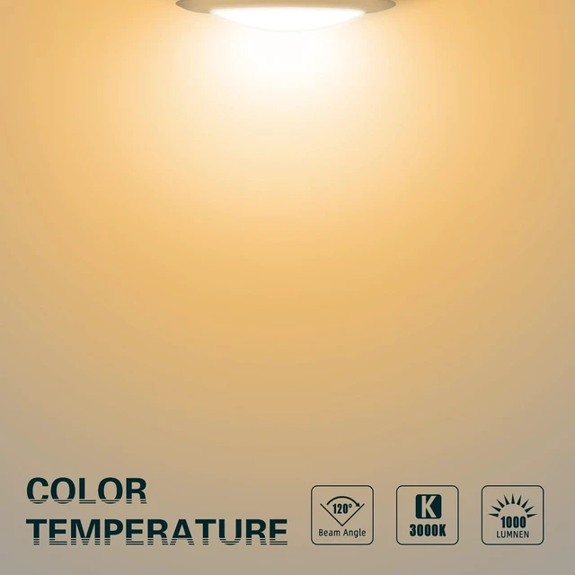 Alt view image 3 of 7 - TOPELER Surface Mount LED Ceiling Light, 6 Inch Bronze Low Profile Dimmable Flush Mount LED Disk Light, Installs into J-Box or Recessed Can, 15W 1000Lm, 3000K Warm White, FCC & ETL-Listed, 12 Pack