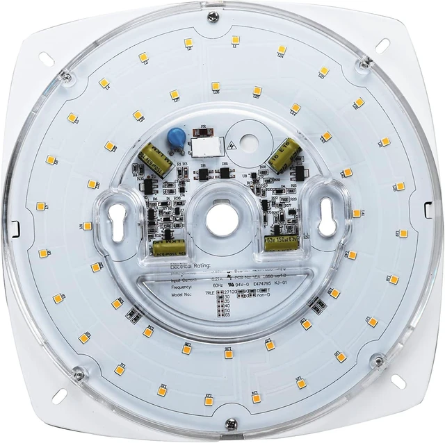 Main image of 7.4" LED Light Engine 8.39" Overall Ceiling Fan Light Replacement