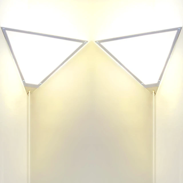 Main image of 2 Pack Corner Light, Modern Corner Ceiling Light for Living Room, Bedroom, Office - White