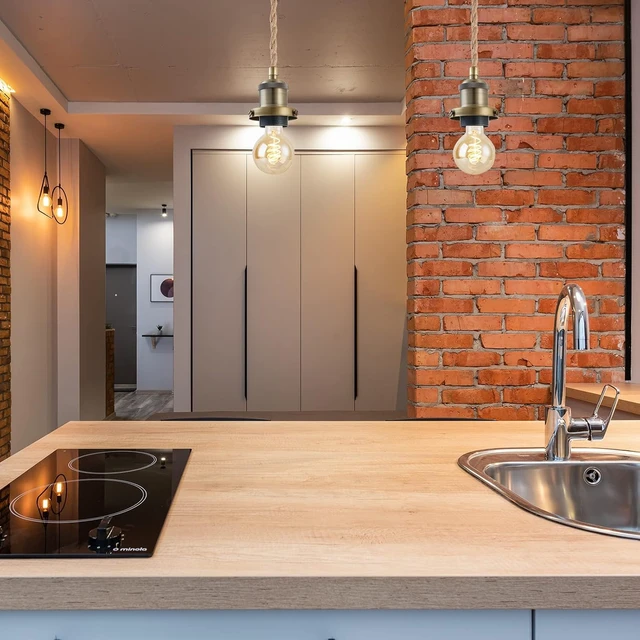 Alt view image 7 of 7 - Industrial Mini Pendant Light Kit, E26 Socket Pendant Hanging Light, Hemp Rope Vintage Hanging Pendant Light Cord, Adjustable Pendant Lights Ceiling Mount Kitchen Island Farmhouse