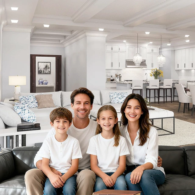 Alt view image 2 of 7 - Square 8 Inch Recessed Light,18W 6000K Daylight,No Dimmable 4Pack