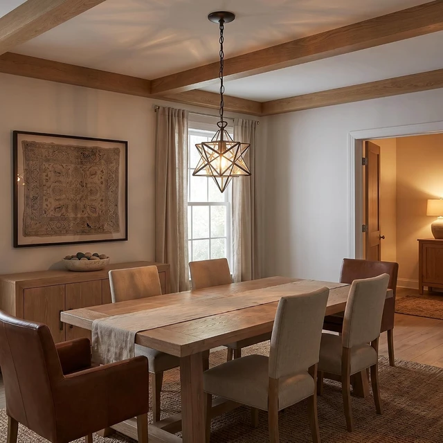 Alt view image 2 of 7 - Elk Home 145-002 Star 12'' Wide 1-Light Mini Pendant with Oil Rubbed Bronze Finish