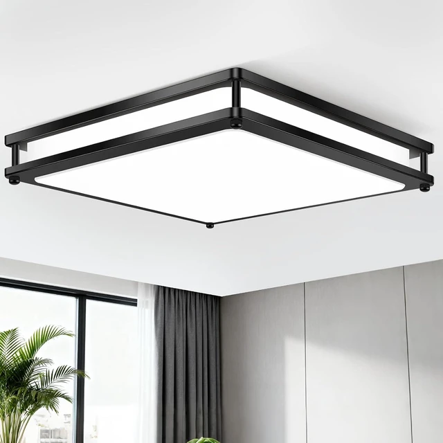 Main image of 13 Inch 36W LED Flush Mount Ceiling Light Fixture (450W Equiv), 3200LM