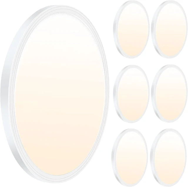 Main image of 6Pack 12Inch 3200LM LED Ceiling Light,28W 3 Color Changeable (3000K/4000K/6000K),120V Slim Surface Mount Ceiling Lights Fixture for Kitchen Bedroom Living Room