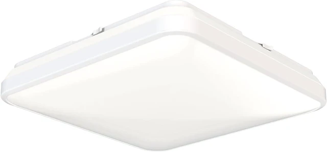 Main image of Juno FMLSQ 15IN SWW5 90CRI WBT NL M4 LED Flush Mount Ceiling Light, Square, 15-Inch