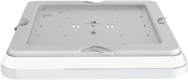 Alt view image 5 of 7 - Juno FMLSQ 15IN SWW5 90CRI WBT NL M4 LED Flush Mount Ceiling Light, Square, 15-Inch