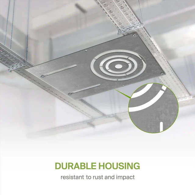 Alt view image 5 of 7 - ASD 24 Pack New Construction Mounting Plate, 3/4/6 Inch Wafer Light Bracket