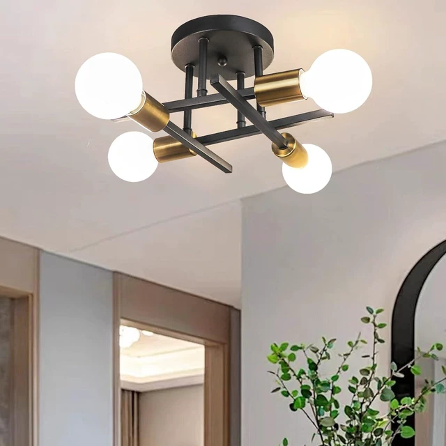 Main image of Modern Ceiling Light Fixture, Sputnik Chandelier, Mid Century Vintage Industrial Pendant Lighting for Living Room Bedroom Kitchen Dining Room Farmhouse