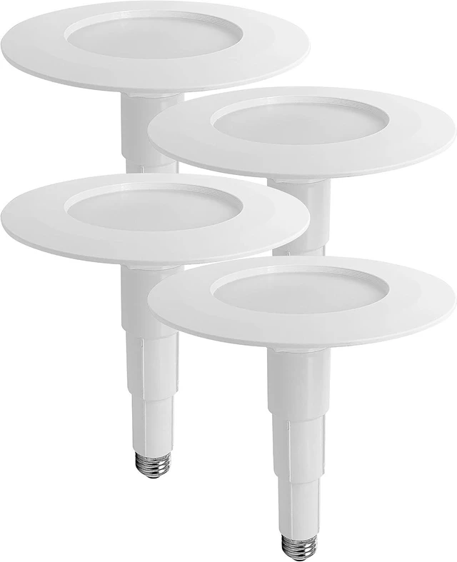 Main image of Soliseed 5/6 Inch LED Can Lights Length Adjustable Downlight, 4 Pack