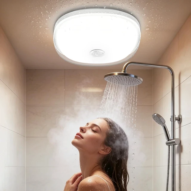 Main image of Wireless Shower Light Waterproof, Spa Mood Lighting Shower Decor Multicolor