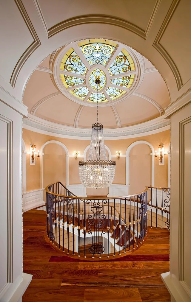 Alt view image 5 of 7 - Wellmet French Empire Chandelier Farmhouse Antique Crystal Chandelier Light