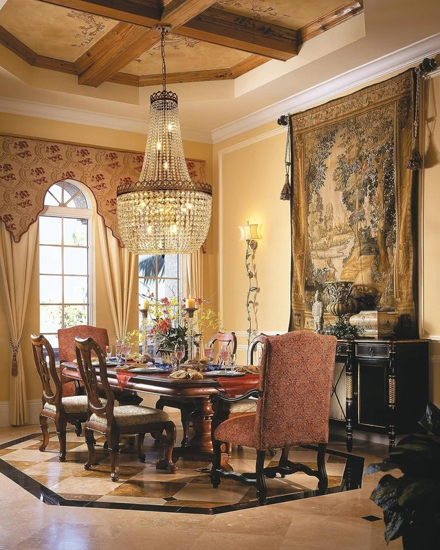 Alt view image 6 of 7 - Wellmet French Empire Chandelier Farmhouse Antique Crystal Chandelier Light