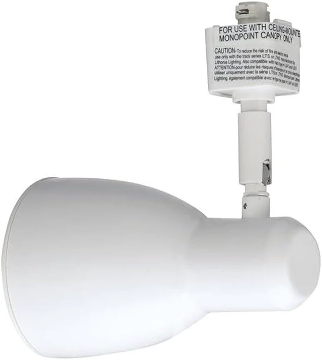 Alt view image 3 of 3 - Lithonia Lighting LTHNSTBF BR20 MW M2 Baffle Head Track Lighting