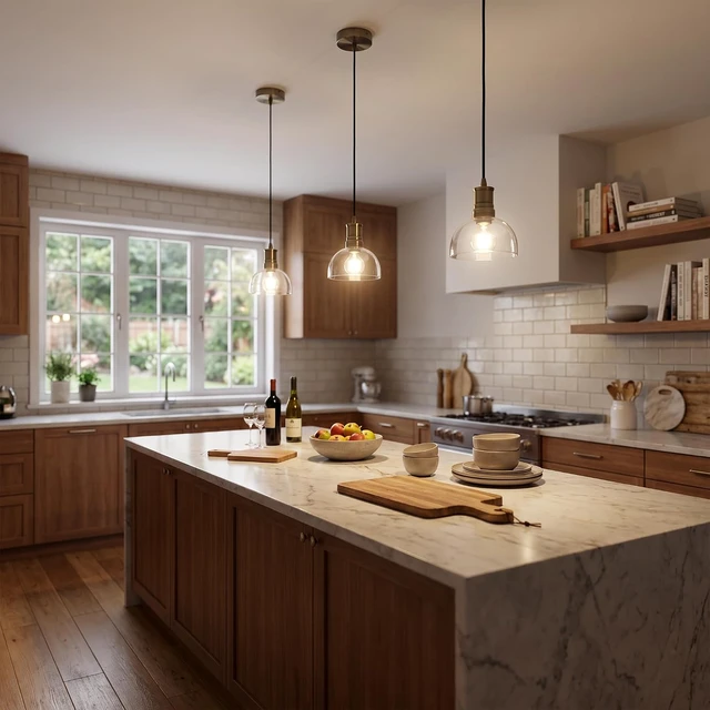Alt view image 5 of 7 - Bronze Pendant Light kit Fitting Antique Style E26 Lampholder LP1165