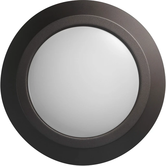 Alt view image 3 of 3 - Nuvo 62/1163, 1-Light Flush Mount Ceiling Light Fixture, Mahogany Bronze