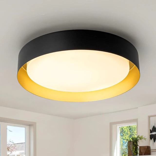 Alt view image 2 of 7 - 12" Flush Mount Ceiling Light, LED Dimmable Ceiling Light