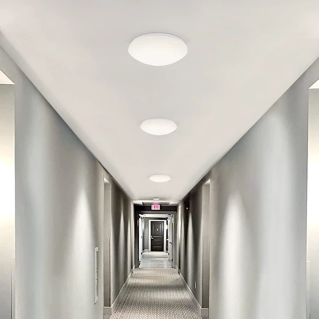 Alt view image 5 of 7 - Maxxima 14" LED Flush Mount Ceiling Light Fixture, 1600 Lumens, 3000K