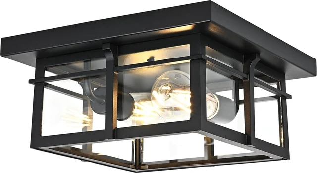 Main image of Flush Mount Ceiling Light Fixtures,Outdoor Ceiling Porch Light