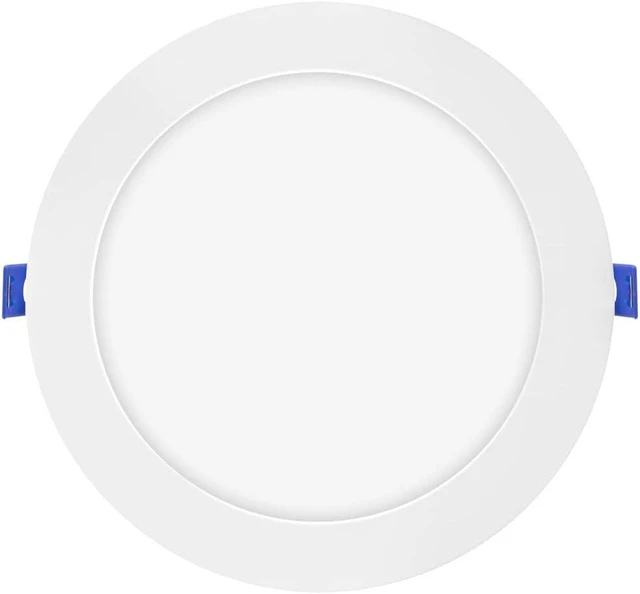 Alt view image 2 of 7 - Maxxima 8 in. 5 CCT Round Slim Recessed LED Downlight, 1600 Lumens, White