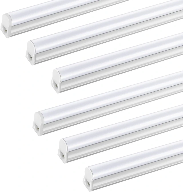 Main image of Pak T5 LED Shop Light 4FT 2800LM 6500K 20W Garage Cabinet Lighting 6 Pack