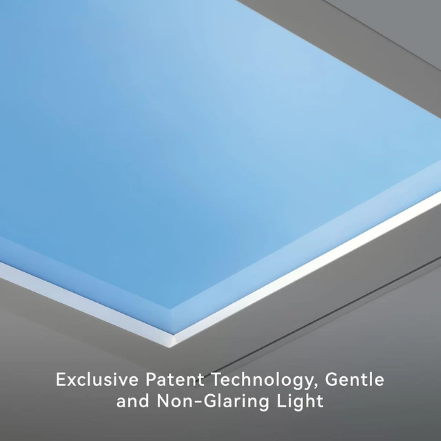 Alt view image 3 of 7 - 2x1 Ft Artificial Skylight, APP Control Smart Ceiling Light