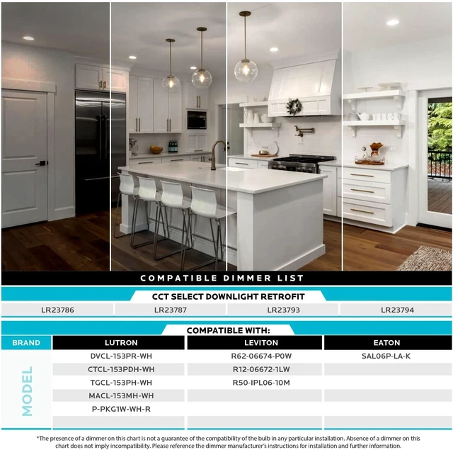 Alt view image 5 of 6 - LUXRITE 4 Inch LED Recessed Can Lights, 14W=75W, 950 Lumens CRI 90 (4 Pack)