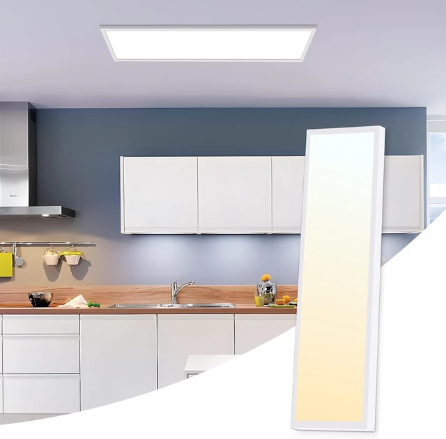 Main image of LEONLITE 50W/40W/30W 3CCT 1x4 LED Flat Panel Light, 120-277V, Surface Mount