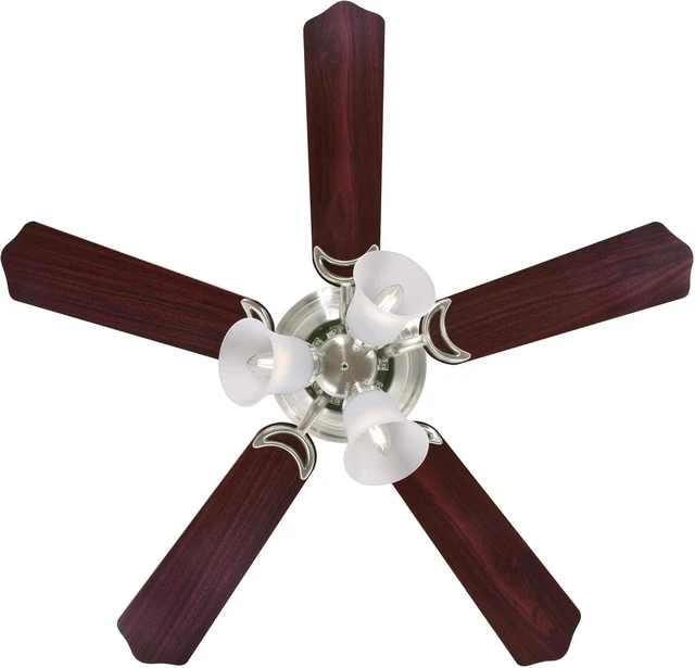 Alt view image 7 of 7 - Westinghouse Contempra Trio Ceiling Fan with Light, 42-Inch, Brushed Nickel