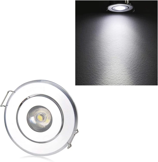 Alt view image 3 of 5 - 10pcs 2 inch Gimbal LED Recessed Light Small Recessed Lights AC120V