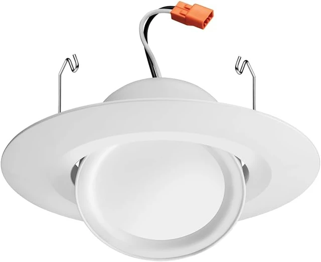 Alt view image 7 of 7 - Juno RetroBasics 5"/6" Inch Adjustable LED Recessed Lighting 5-in-1 CCT