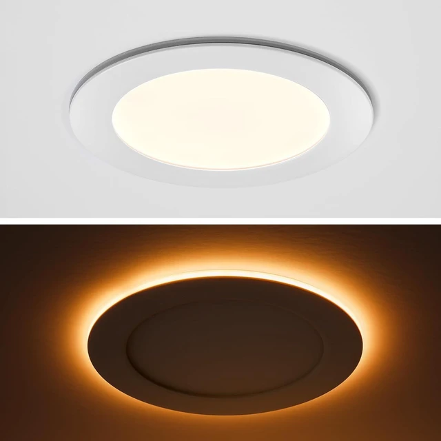 Main image of Maxxima 6" Slim Recessed LED Downlight with Night Light, 900 Lumens, 5 CCT