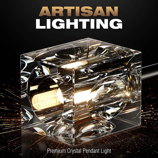 Alt view image 3 of 7 - Semi Flush Mount Ceiling Light Fixture with 8-Light, Gold Modern Sputnik Chandeleirs Crsytal Ceiling Light for Dining Room, Bedroom, Living Room, Hallway,Entryway,Kitchen
